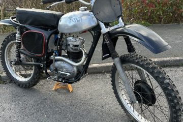 BSA B40 Pre65 Scramble Race Bike Vintage Motorcycle
