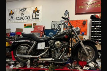 Harley Davidson shovelhead fxwg 1980 parts or build  Barn find (pallet no 1)