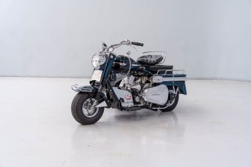 1963 Cushman Motorcycles With Sidecar