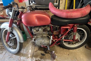 Ducati 175 TS 1964 in v g condition for year -turns and compresses-some history
