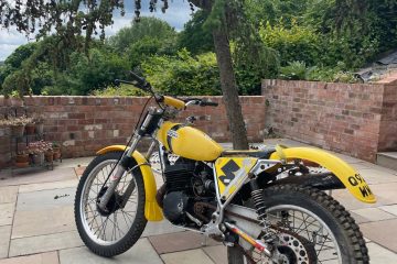 1980 SUZUKI BEAMISH ,TWINSHOCK TRIALS BIKE ** USED **
